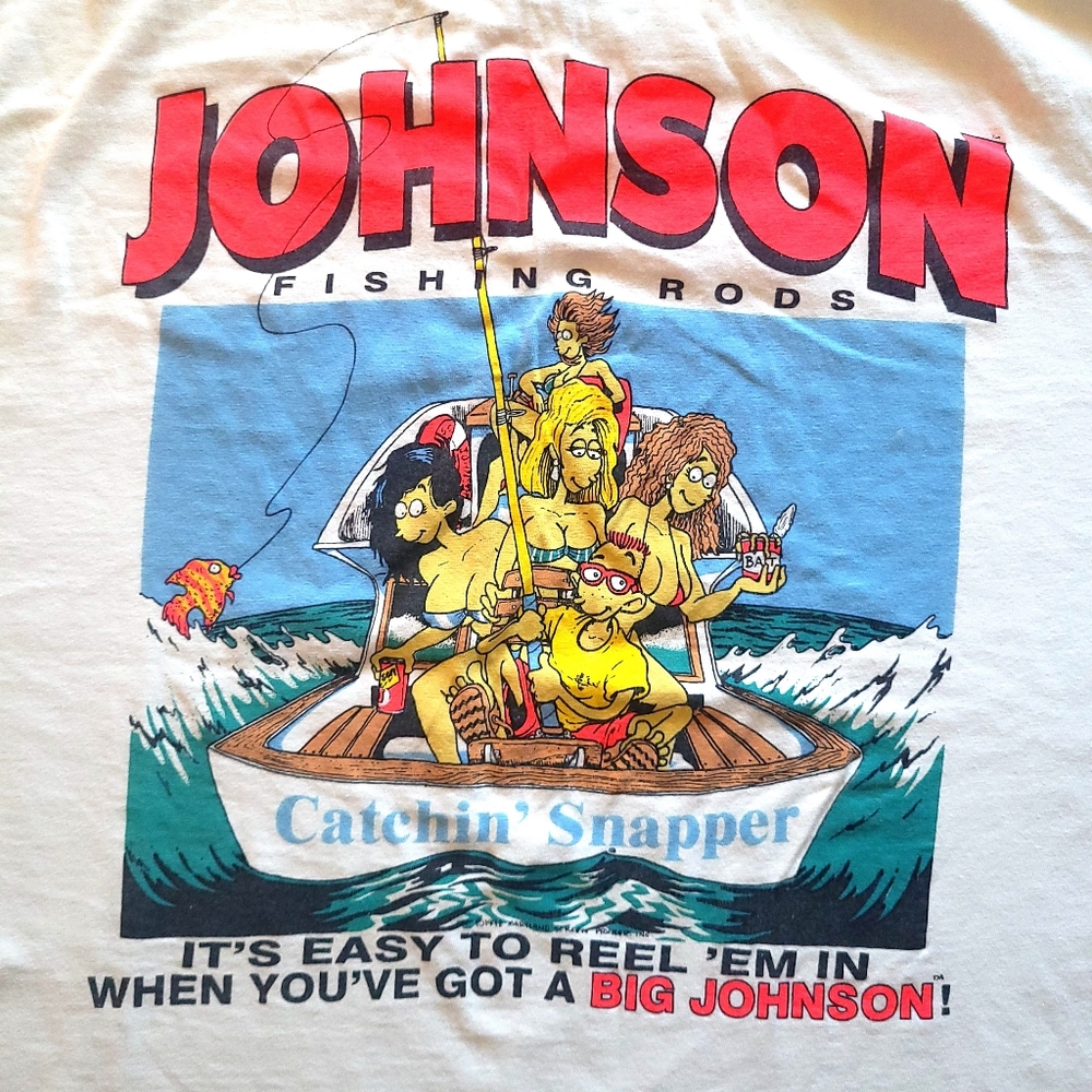 Vintage Big Johnson Fishing Tshirt